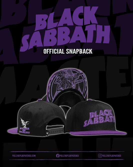 Black Sabbath - Master Of Reality - Snapback Hat