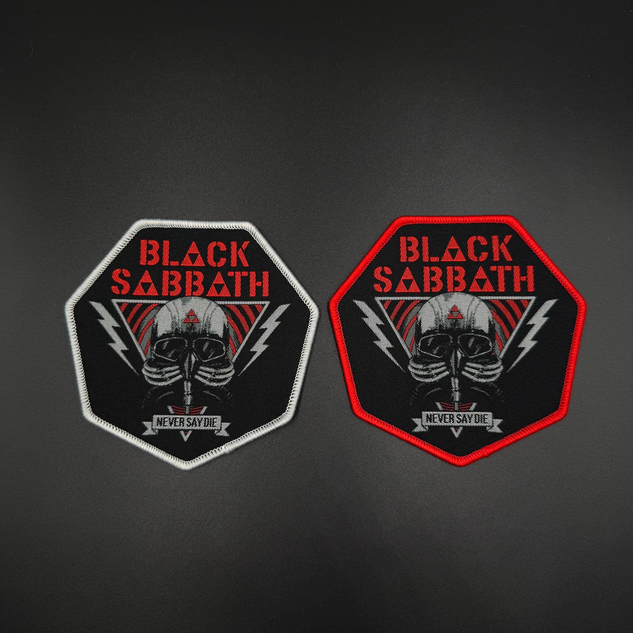 Black Sabbath - Never Say Die Pilot – Pull The Plug Patches