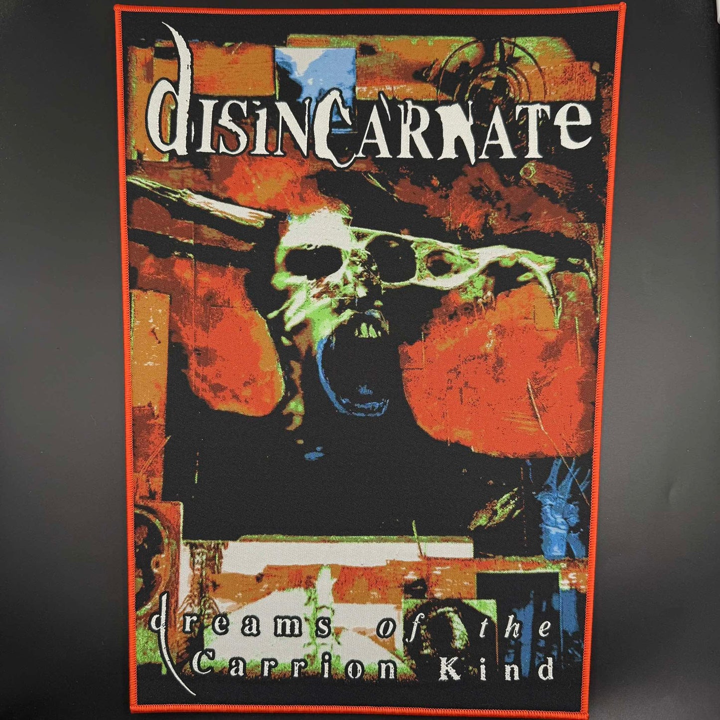 Disincarnate - Dreams Of The Carrion Kind - Backpatch