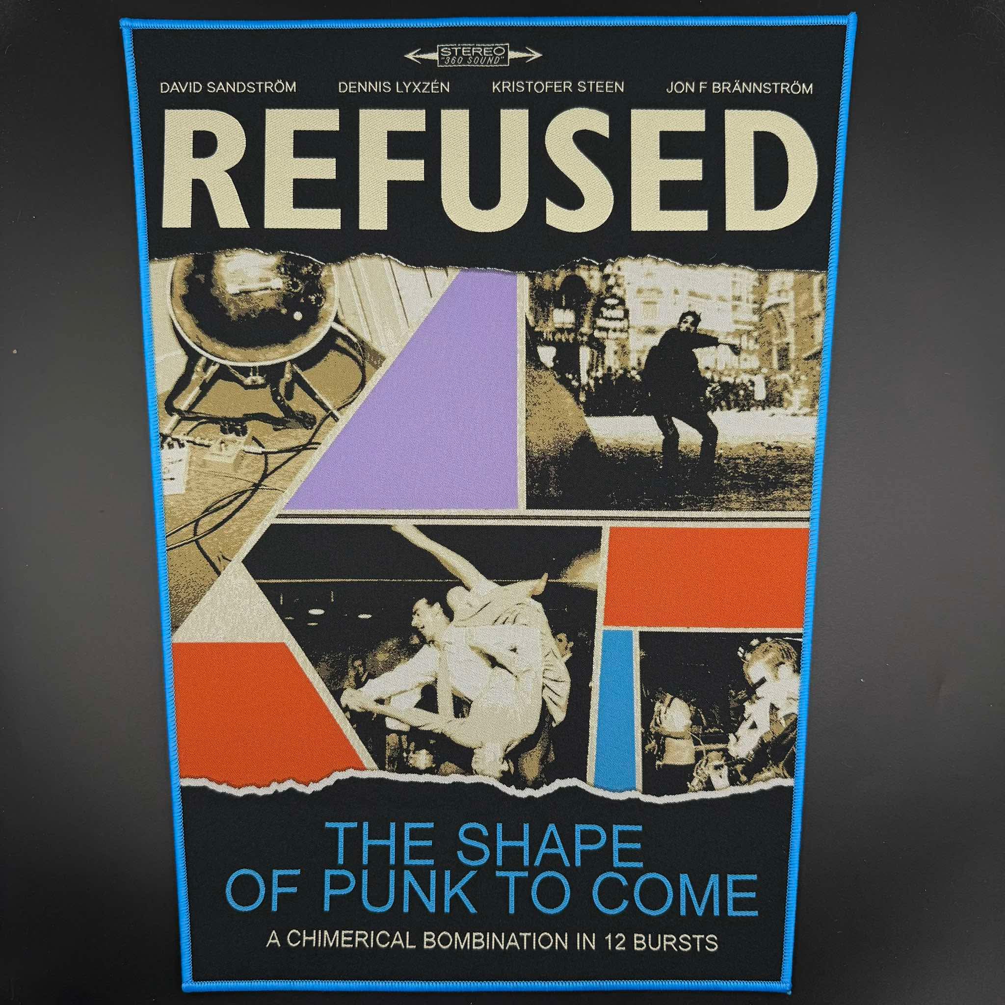 Refused - The Shape Of Punk To Come - Backpatch – Pull The Plug