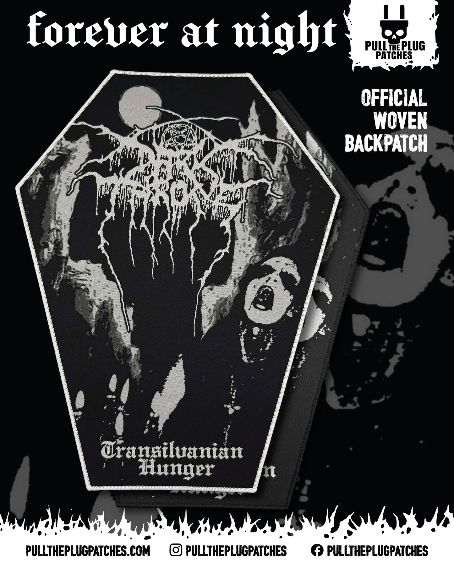 Darkthrone - Transylvania Hunger - Backpatch