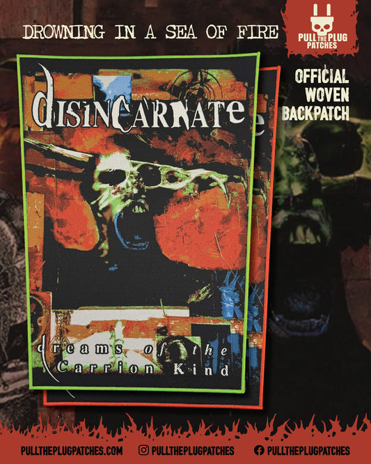Disincarnate - Dreams Of The Carrion Kind - Backpatch