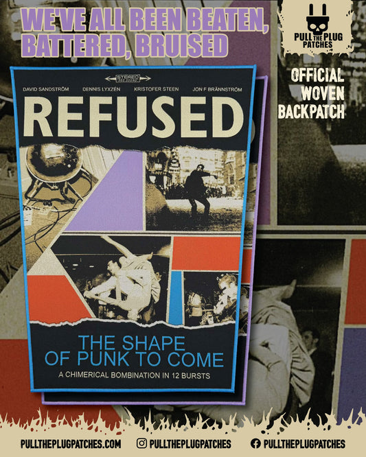 Refused - The Shape Of Punk To Come - Backpatch