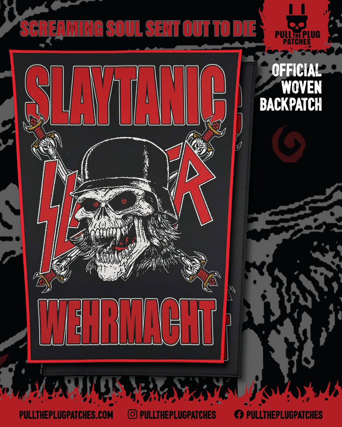 Slayer - Slaytanic Wehrmacht - Backpatch