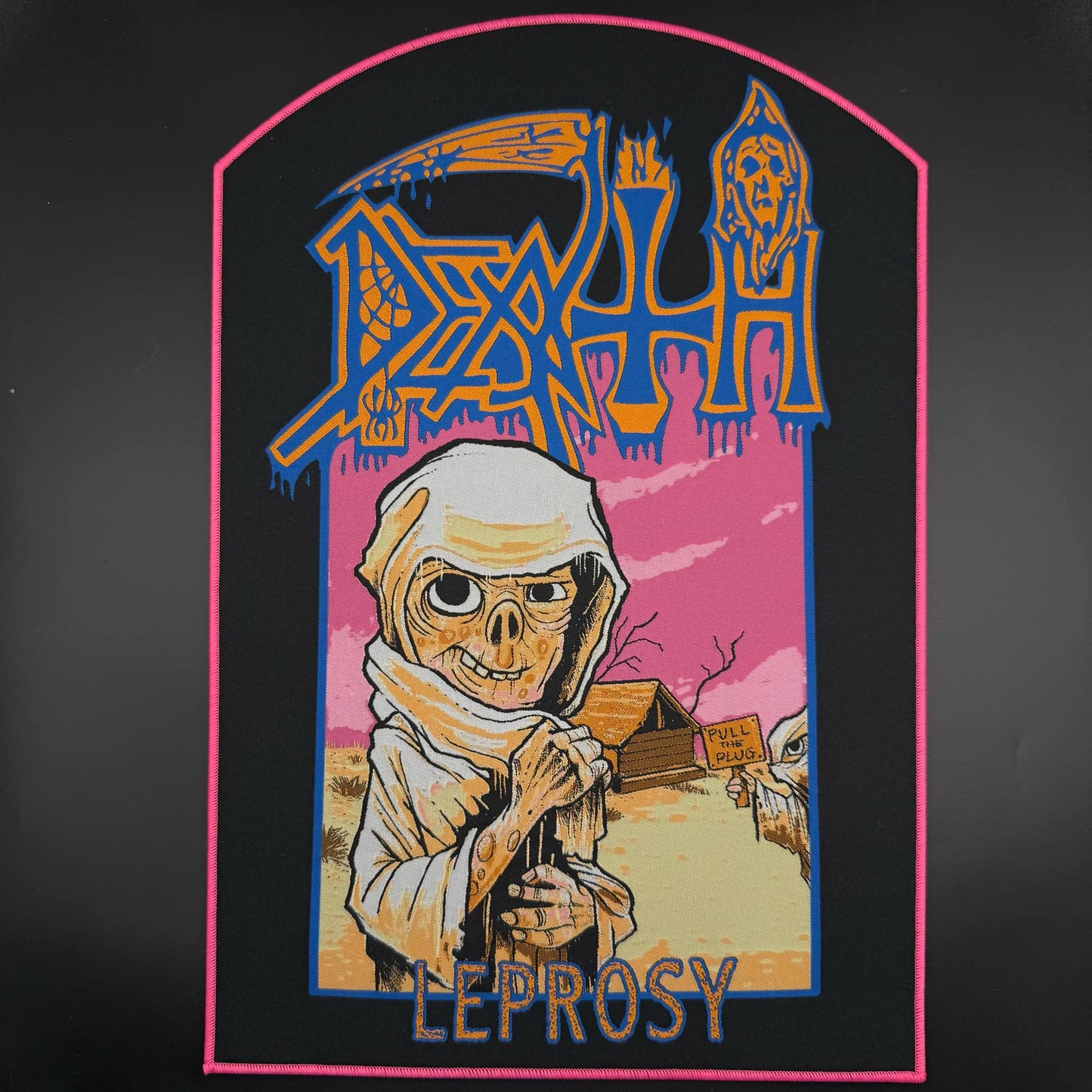 Death - Leprosy Cartoon - Backpatch