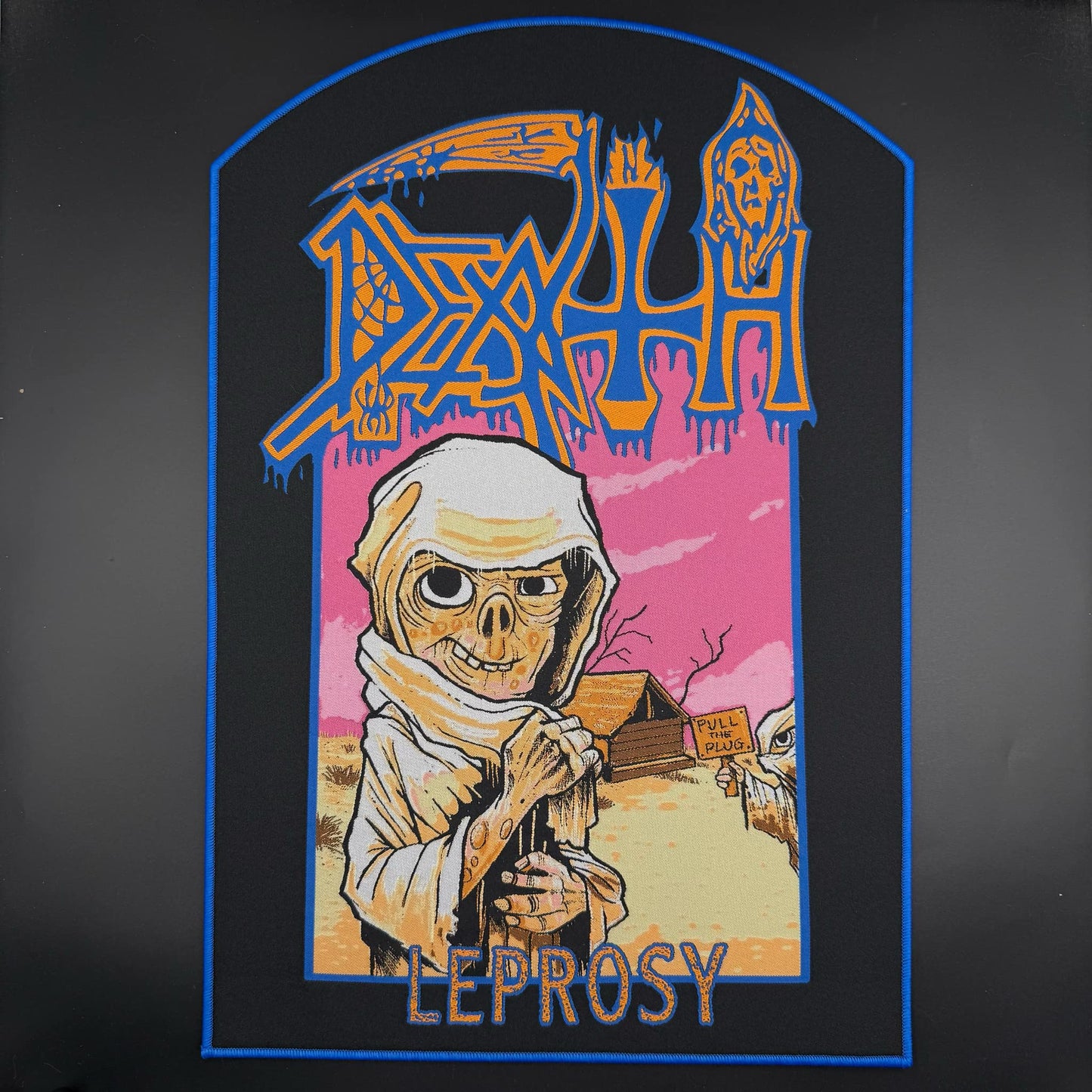 Death - Leprosy Cartoon - Backpatch
