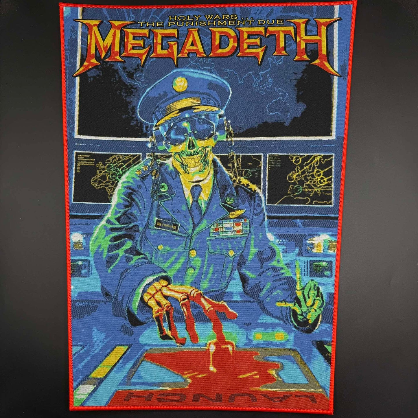 Megadeth - Holy Wars - Backpatch