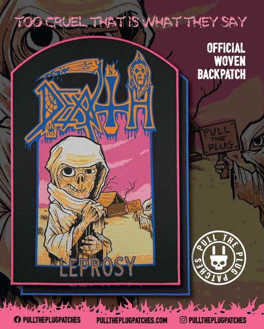 Death - Leprosy Cartoon - Backpatch