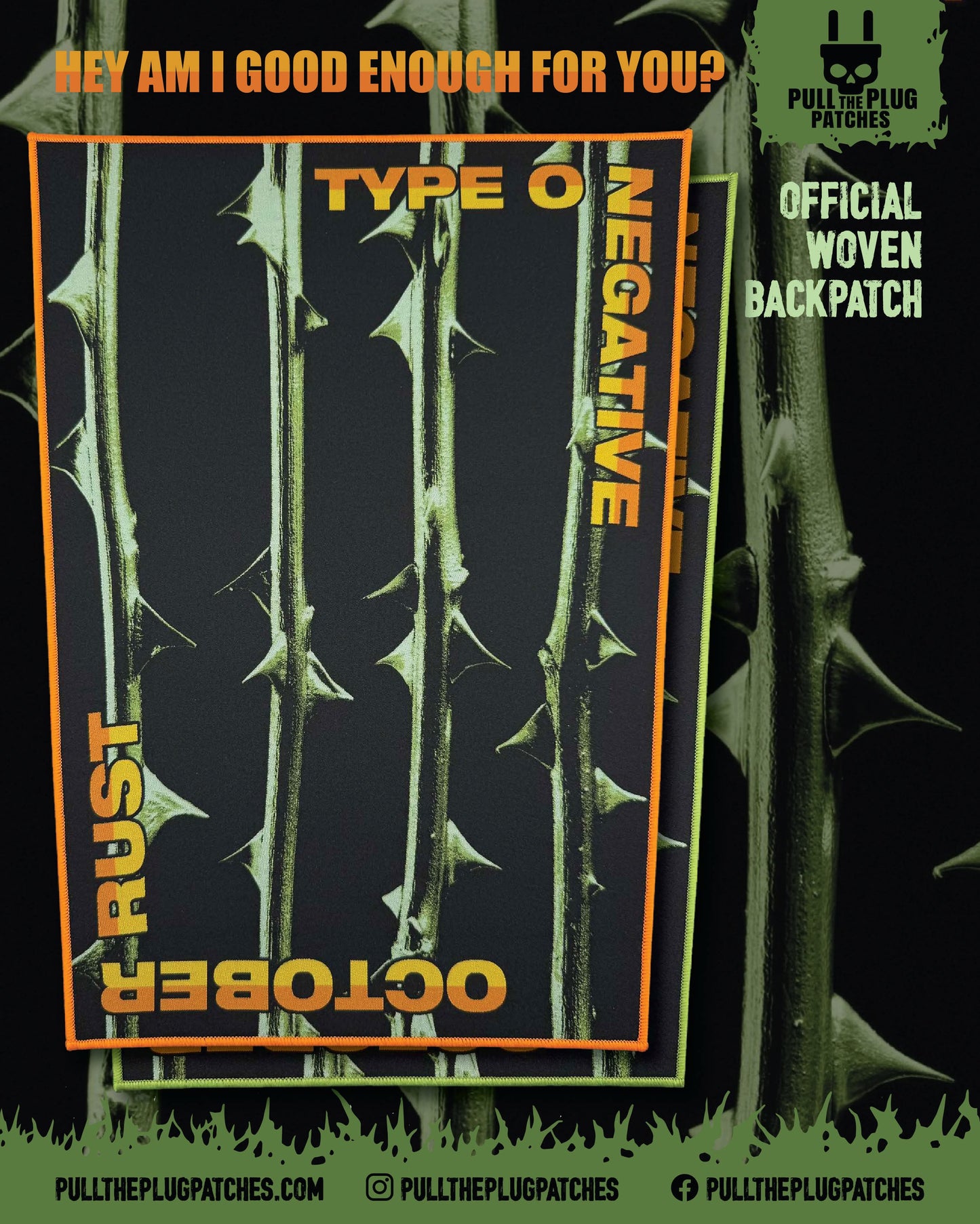 Type O Negative - October Rust - Backpatch