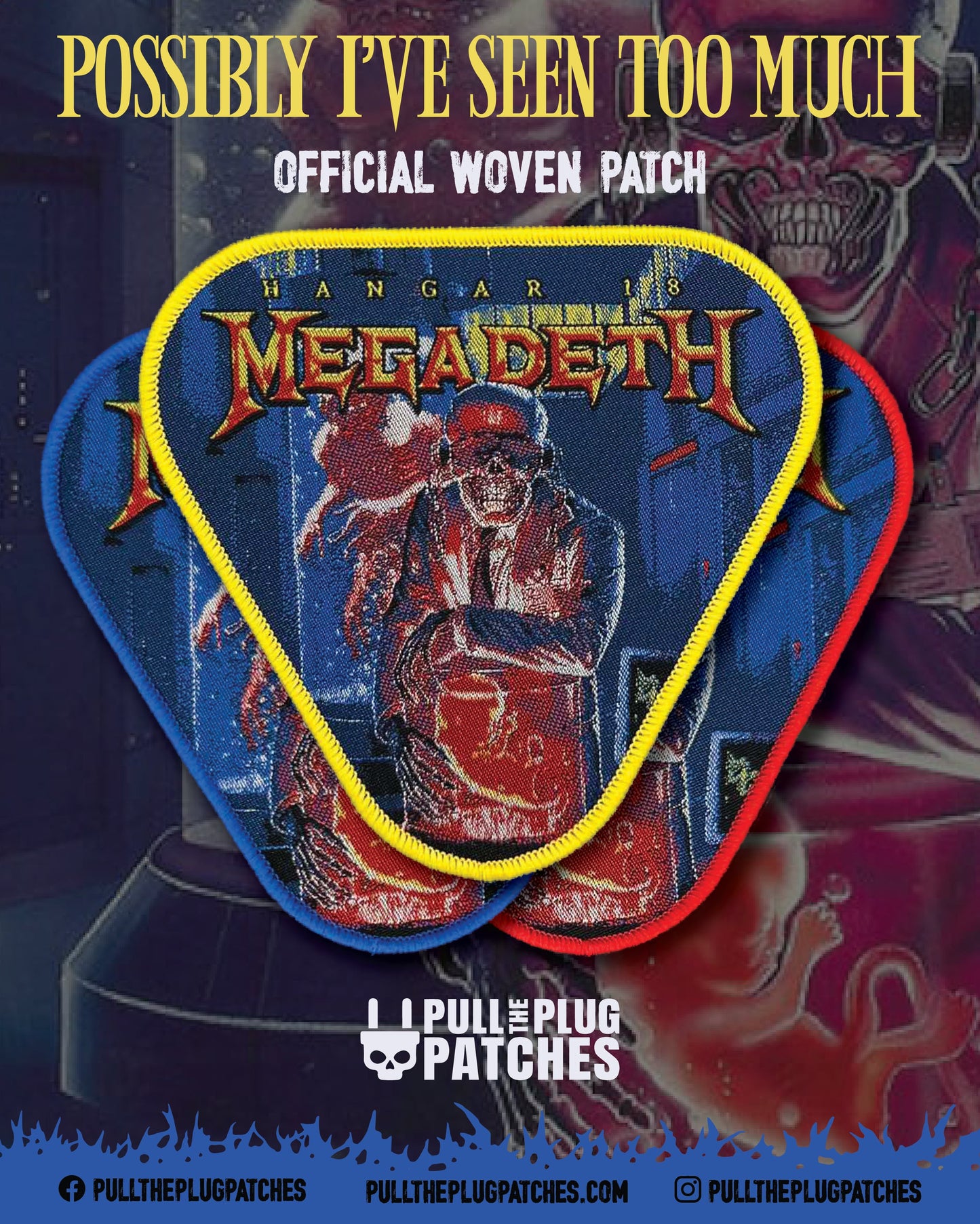 Megadeth - Hangar 18 - Patch