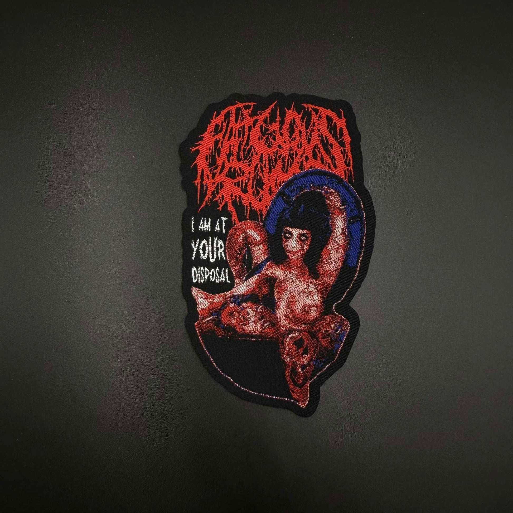 Fatuous Rump - I Am at Your Disposal - Laser Cut Patch – Pull The Plug ...