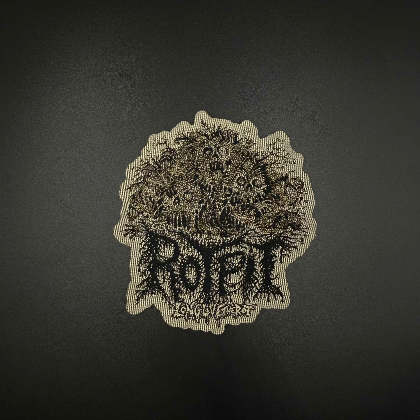 Rotpit - Long Live the Rot - Laser Cut Patch