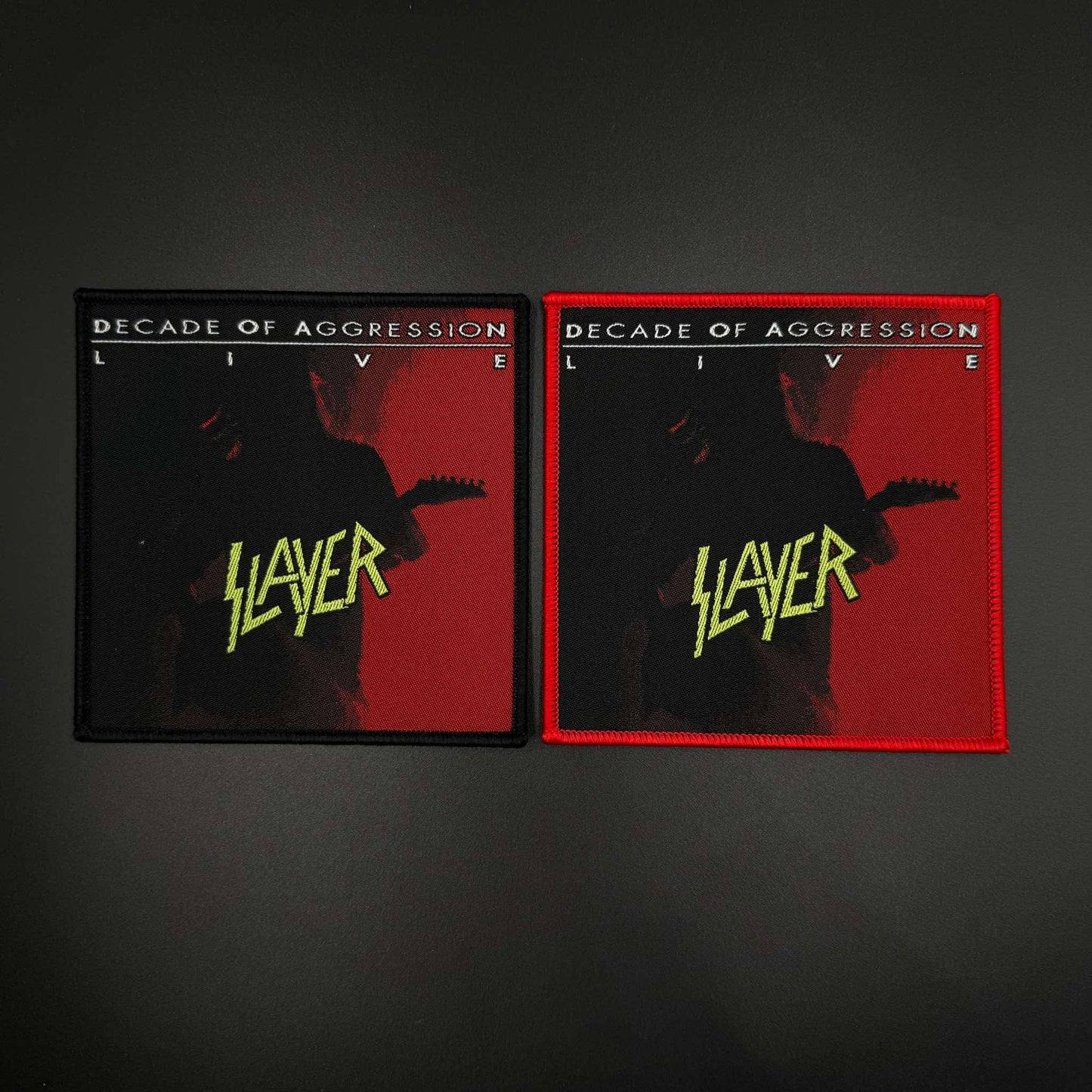 Slayer - Decade Of Aggression - Square Patch