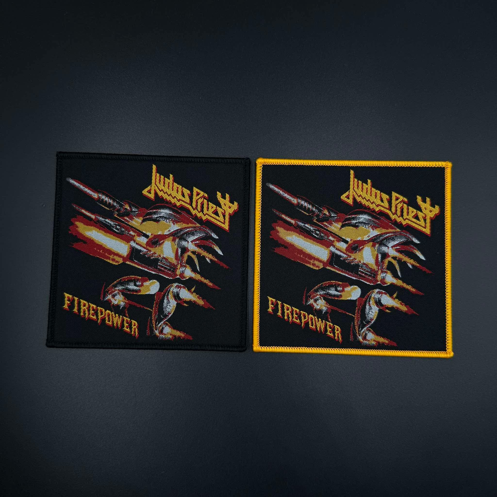 Judas Priest - Firepower - Square Patch – Pull The Plug Patches