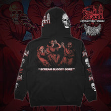 Load image into Gallery viewer, Death - Scream Bloody Gore - Deluxe Zipper Hoodie
