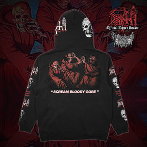 Death - Scream Bloody Gore - Deluxe Zipper Hoodie