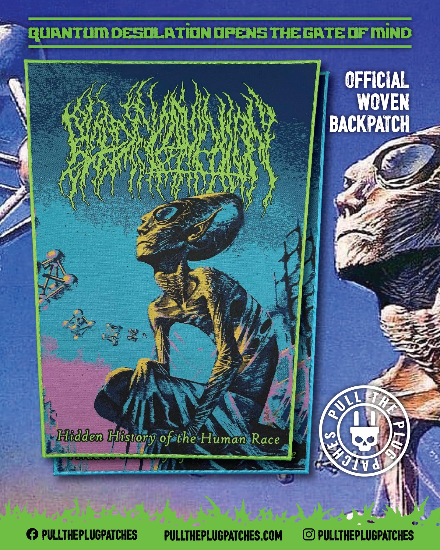 Blood Incantation - Hidden History of the Human Race - Backpatch