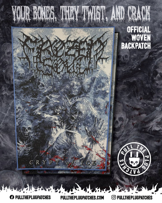 Frozen Soul - Crypt Of Ice - Backpatch