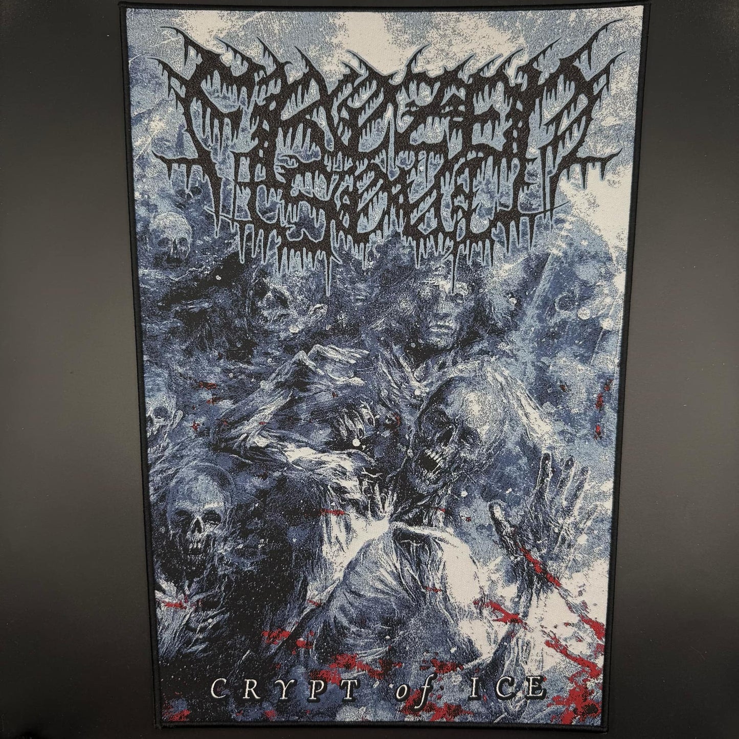 Frozen Soul - Crypt Of Ice - Backpatch