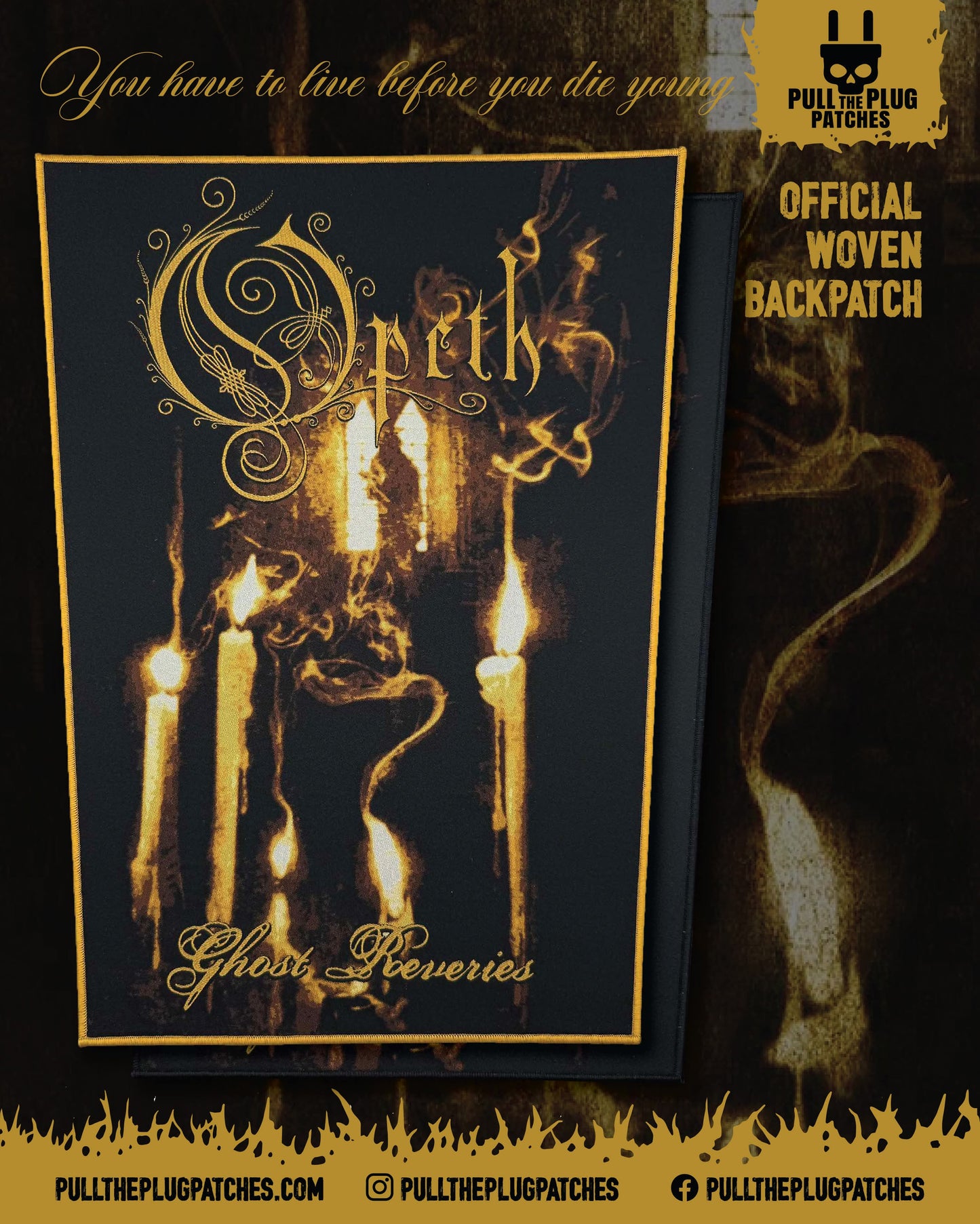 Opeth - Ghost Reveries - Backpatch