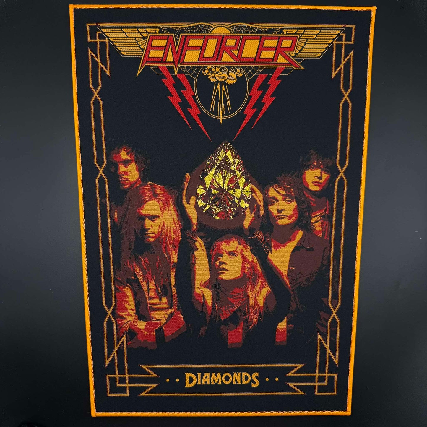 Enforcer - Diamonds - Backpatch