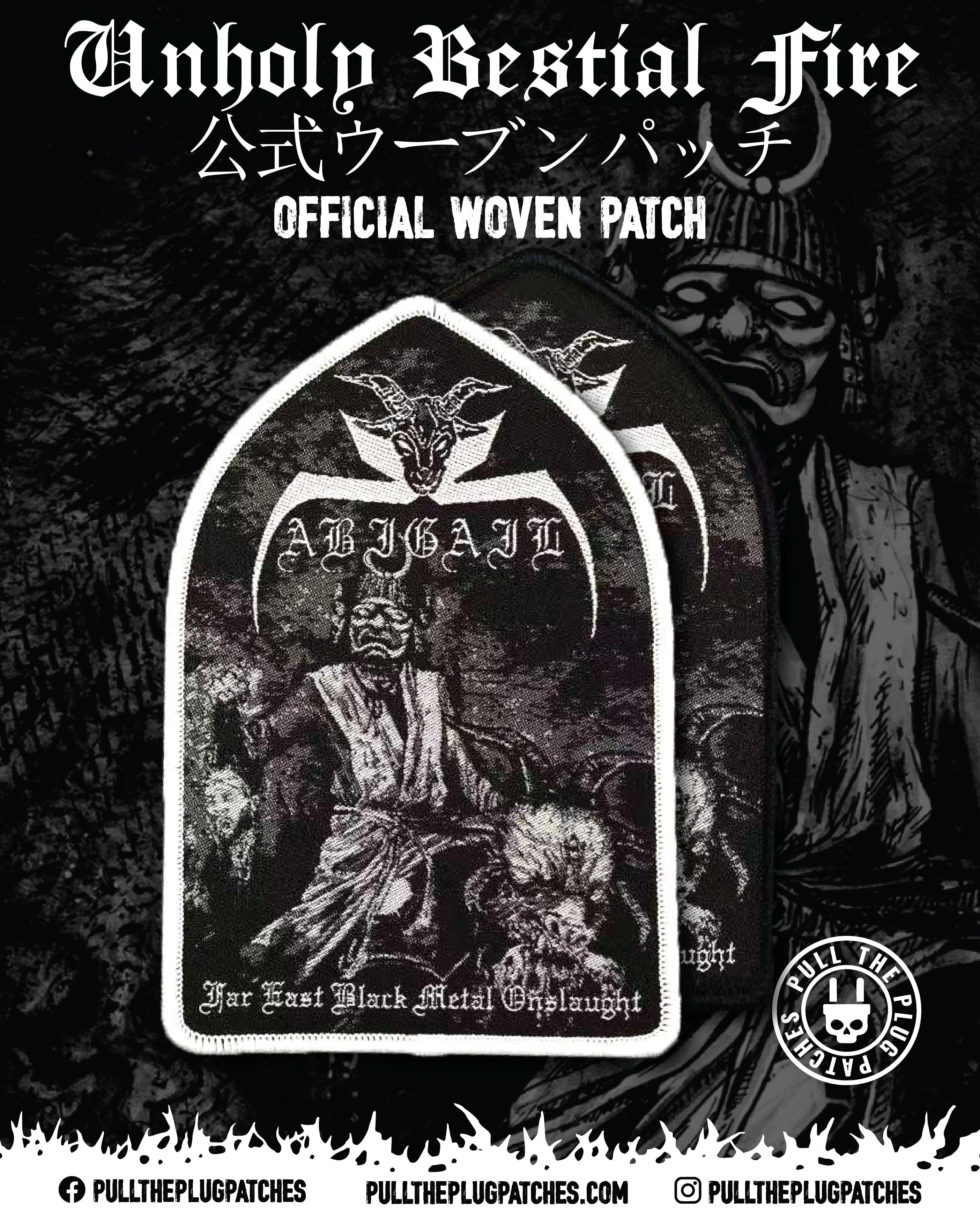 Abigail – Pull The Plug Patches