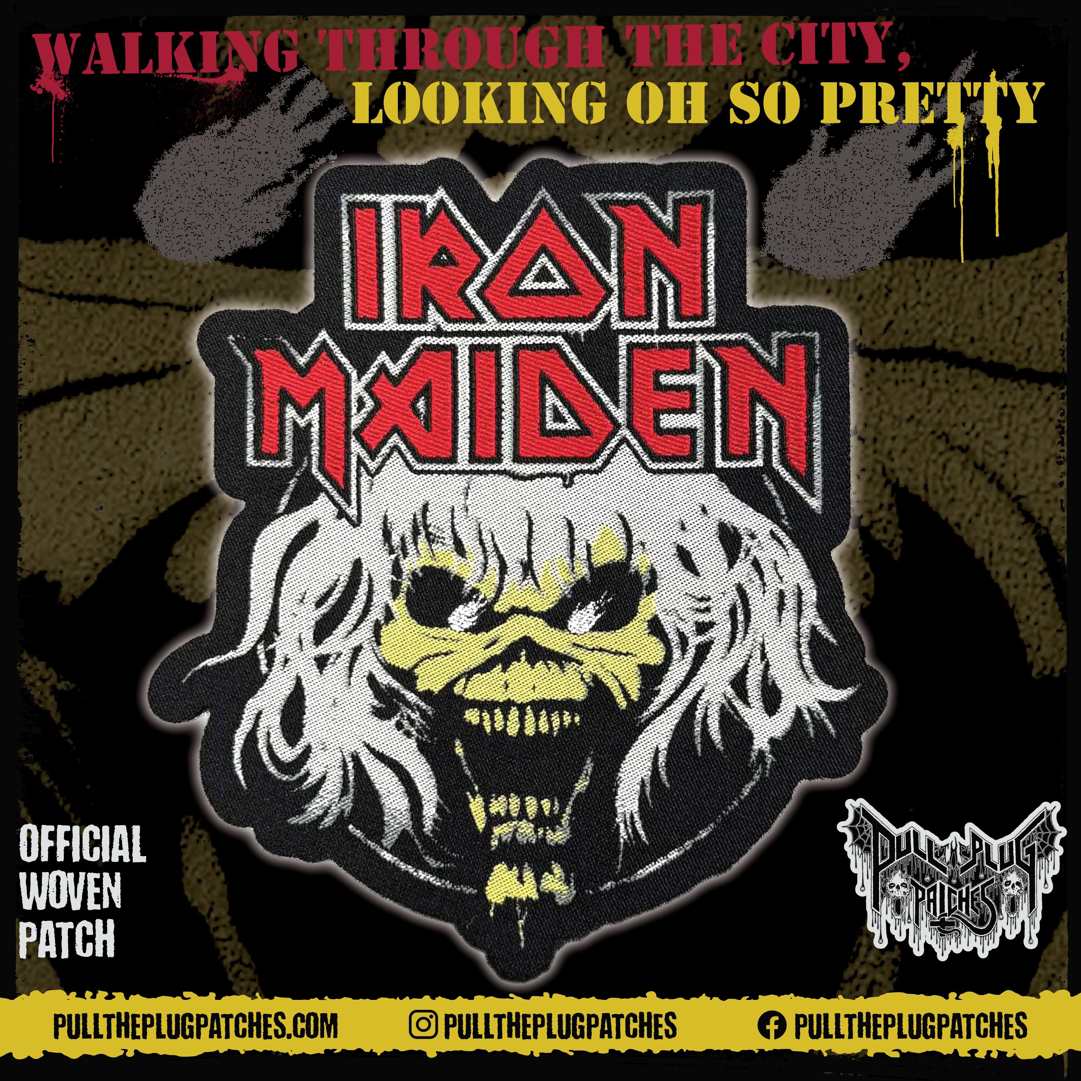 Iron Maiden - Invaders - Laser Cut Patch – Pull The Plug Patches