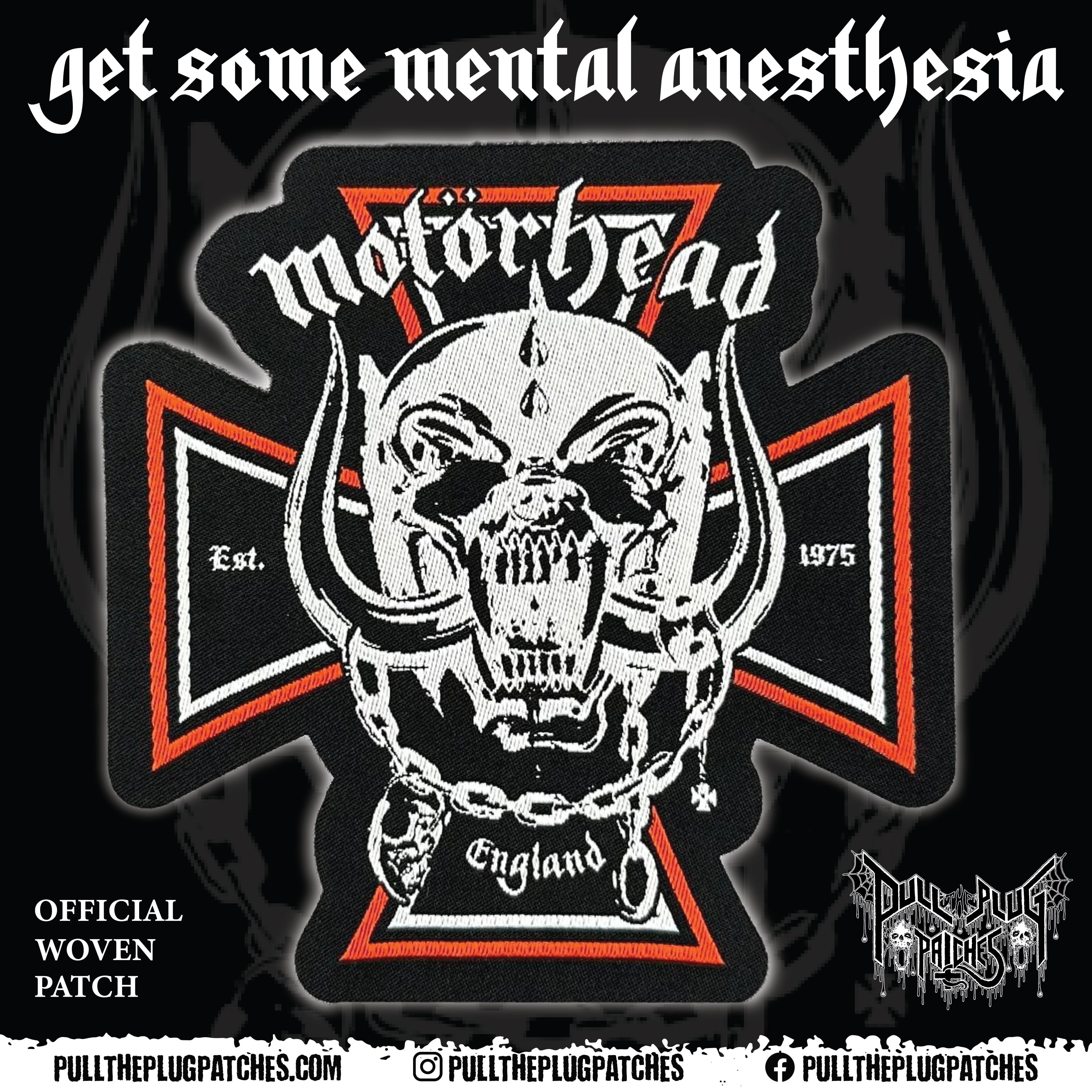 Motorhead - Motorhead - Patch – Pull The Plug Patches