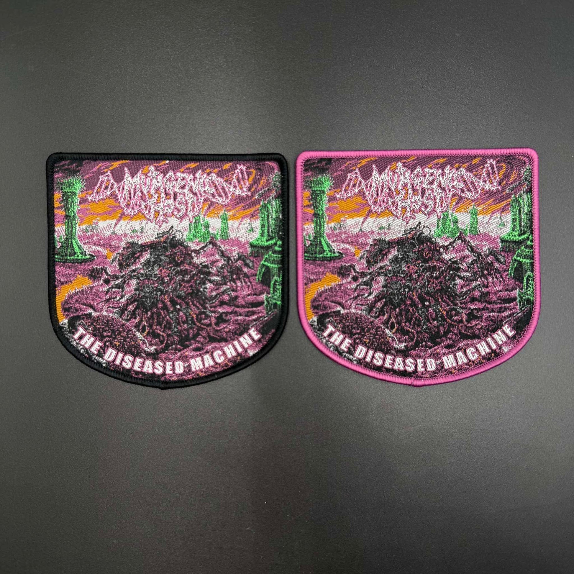 Machine Back Patch Mutagenic Host - The Diseased Machine - Patch – Pull The Plug Patches