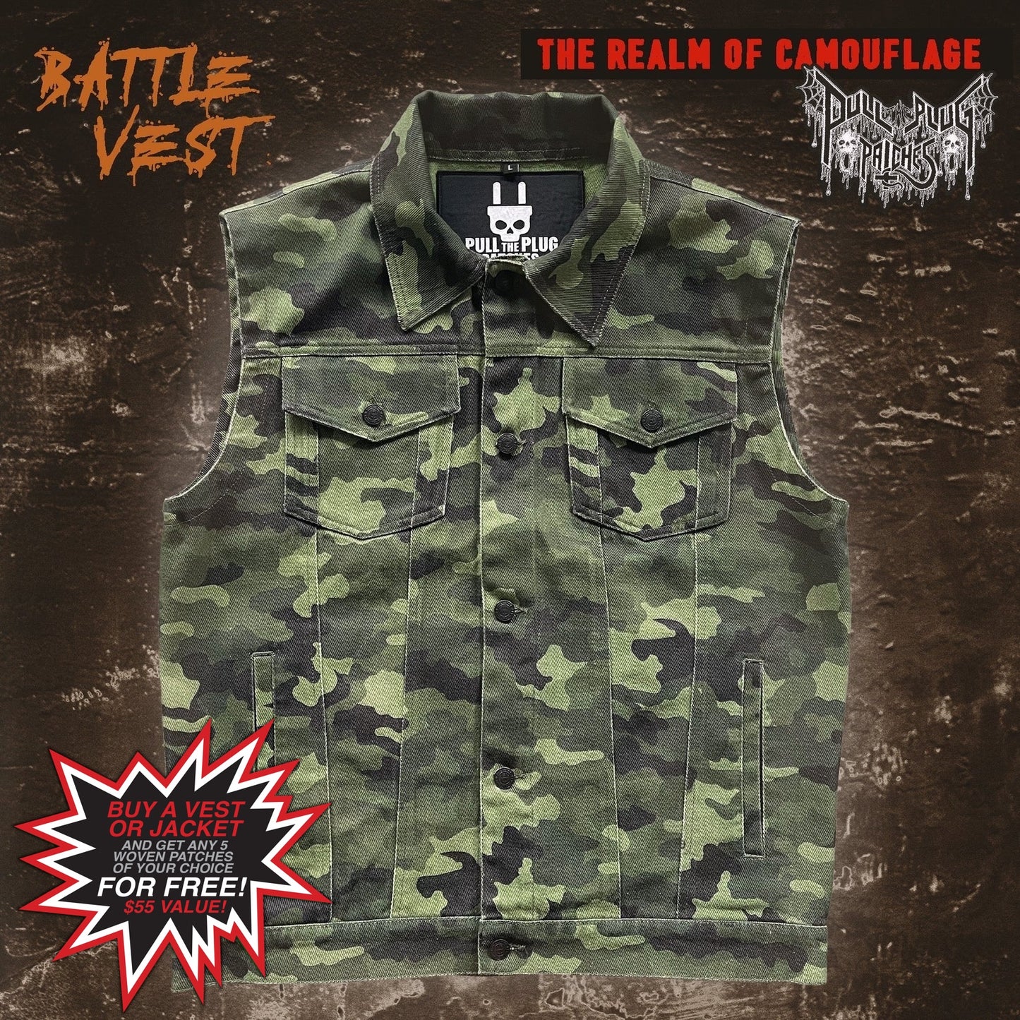 The Realm Of Camouflage - Vest