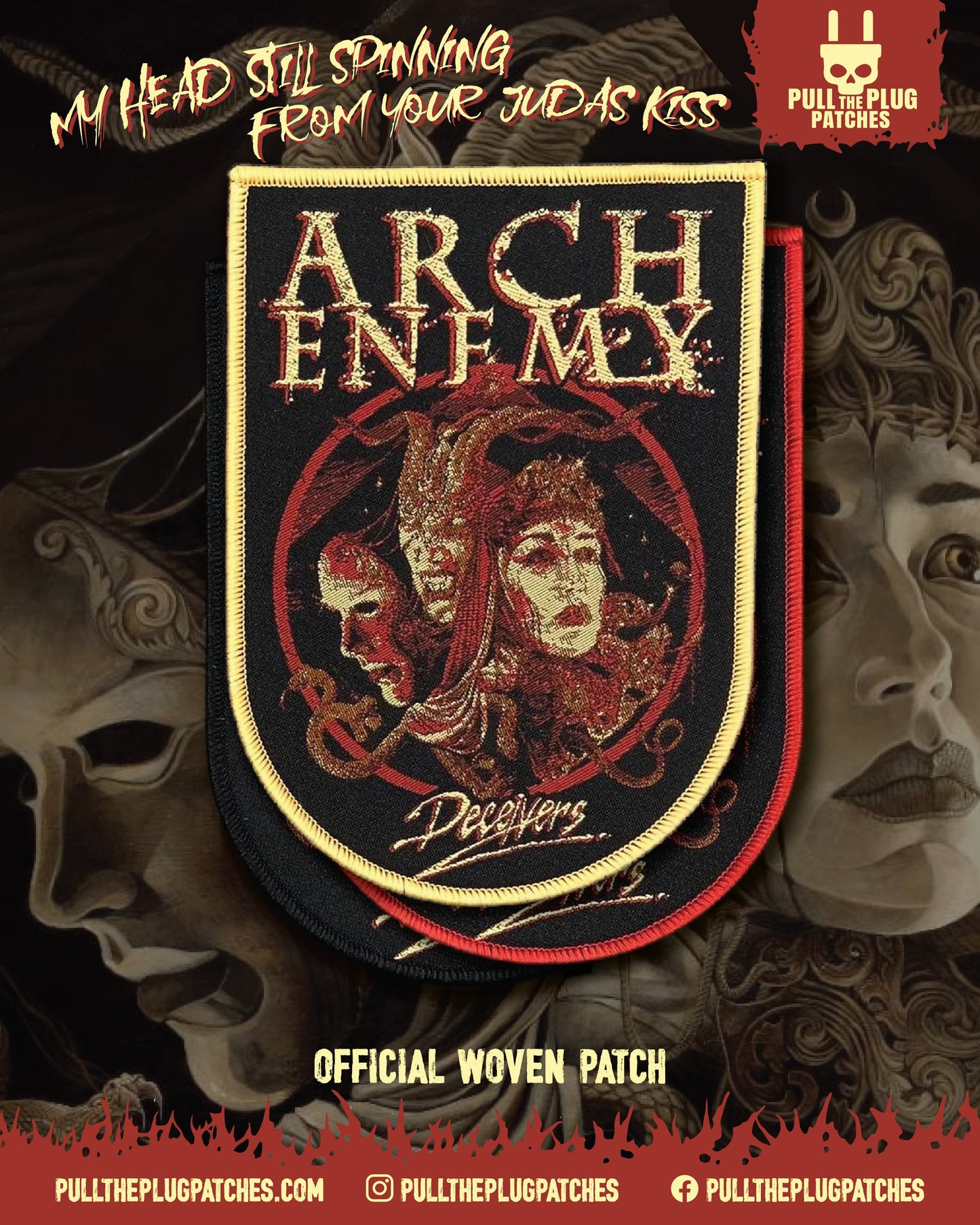 Arch Enemy - Deceivers - Patch