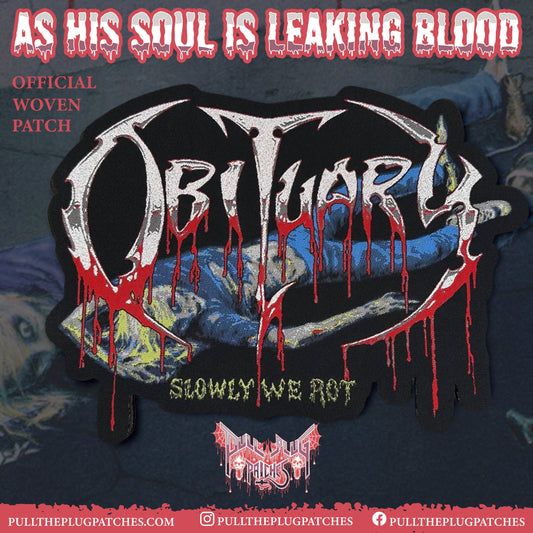 Obituary - Slowly We Rot - Oversize Patch