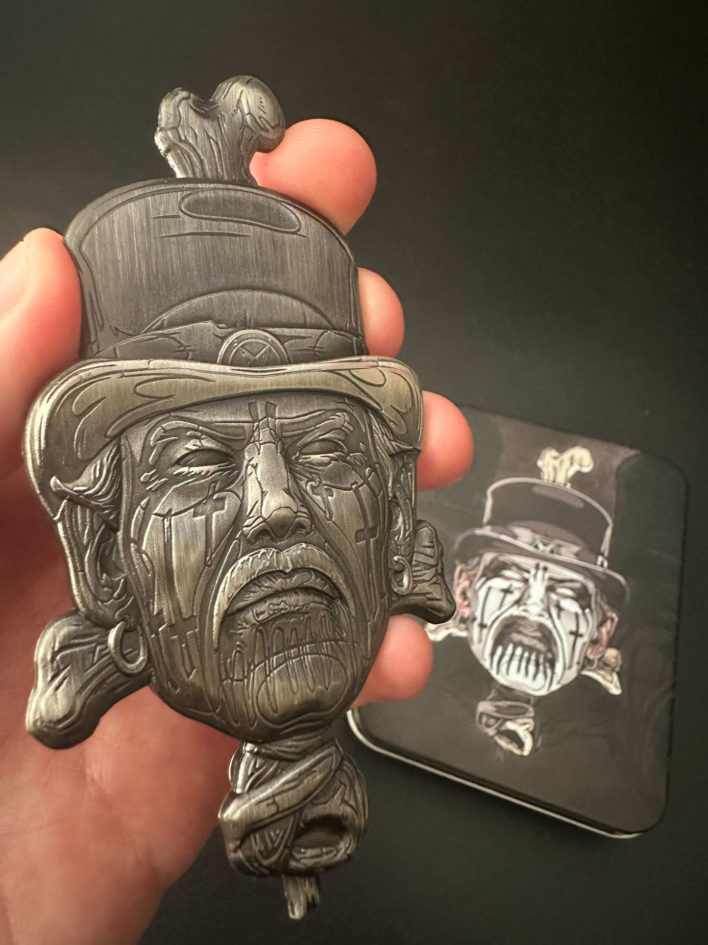 King Diamond - King Diamond - Deluxe Pin in Tin Box (4 Inch Pin)