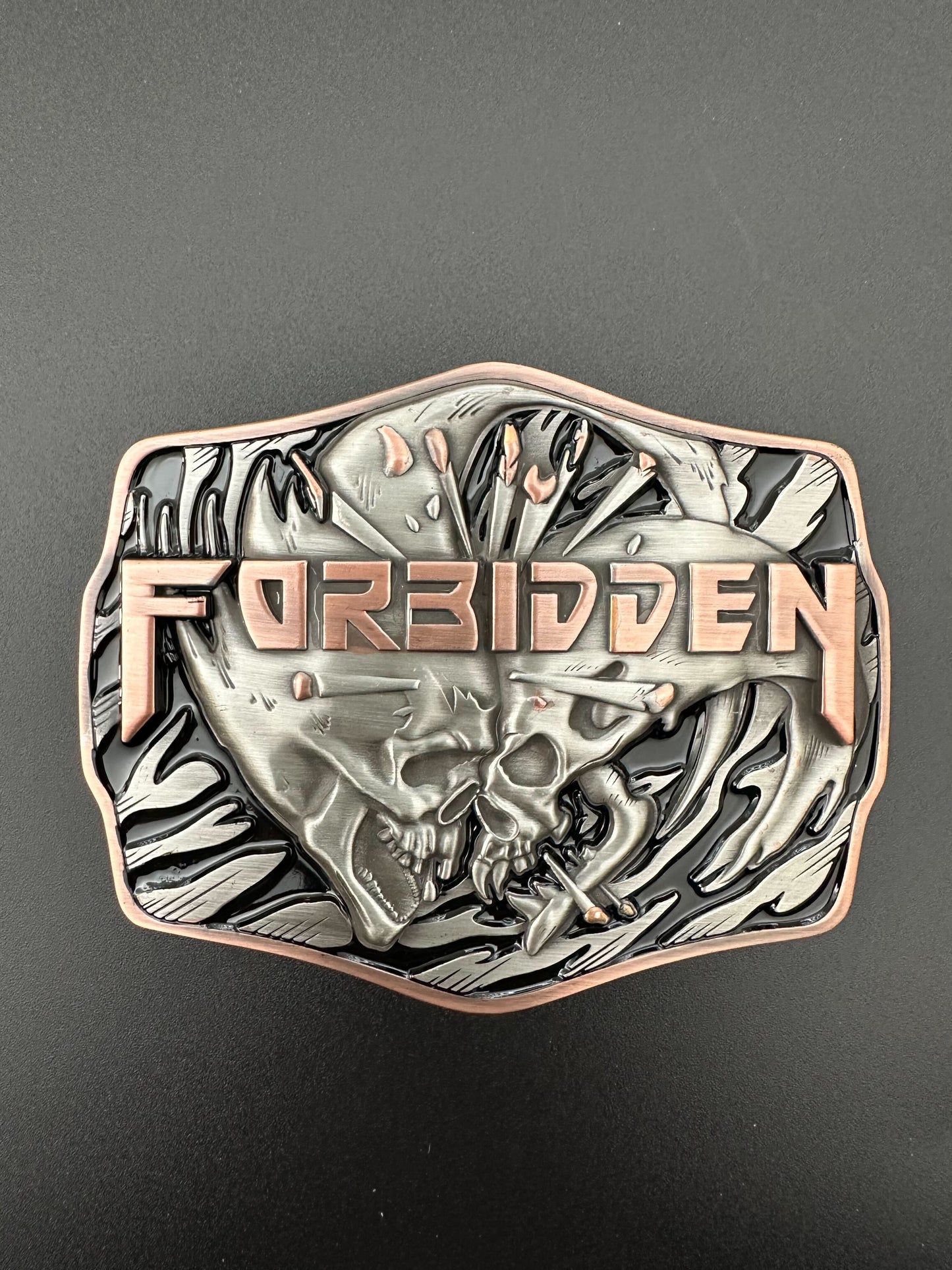 Forbidden - Forbidden Evil Belt Buckle - Follow Me Edition