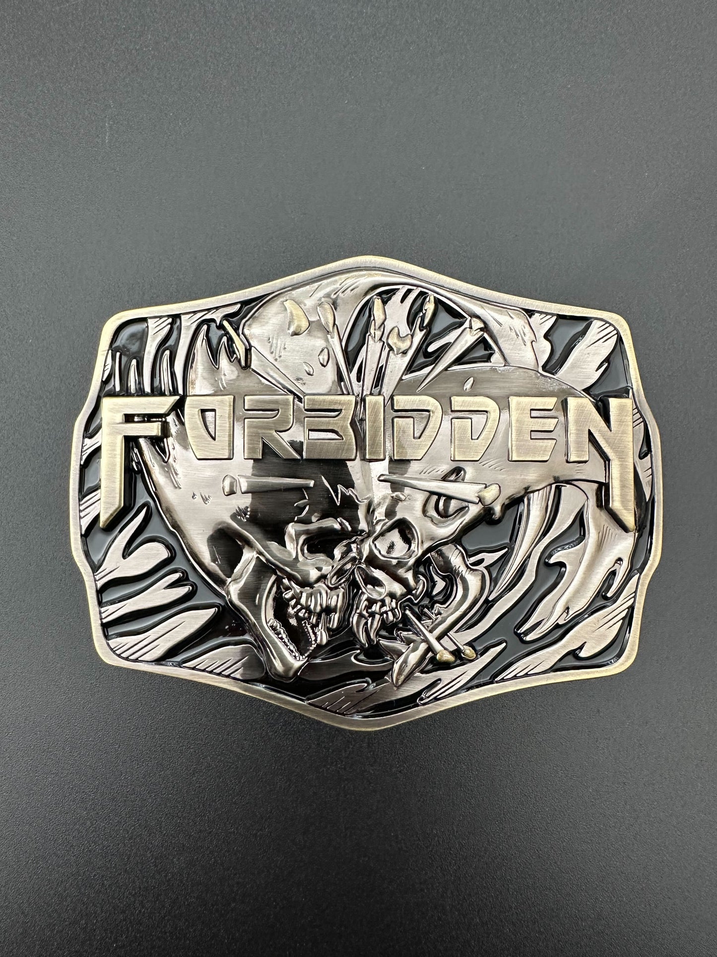 Forbidden - Forbidden Evil Belt Buckle - As Good As Dead Edition