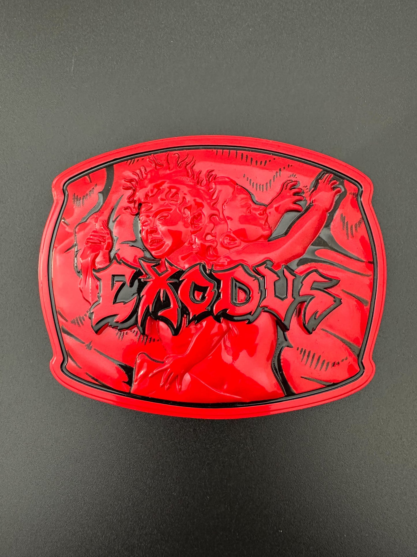 Exodus - Bonded By Blood Belt Buckle - And Then There Were None Edition