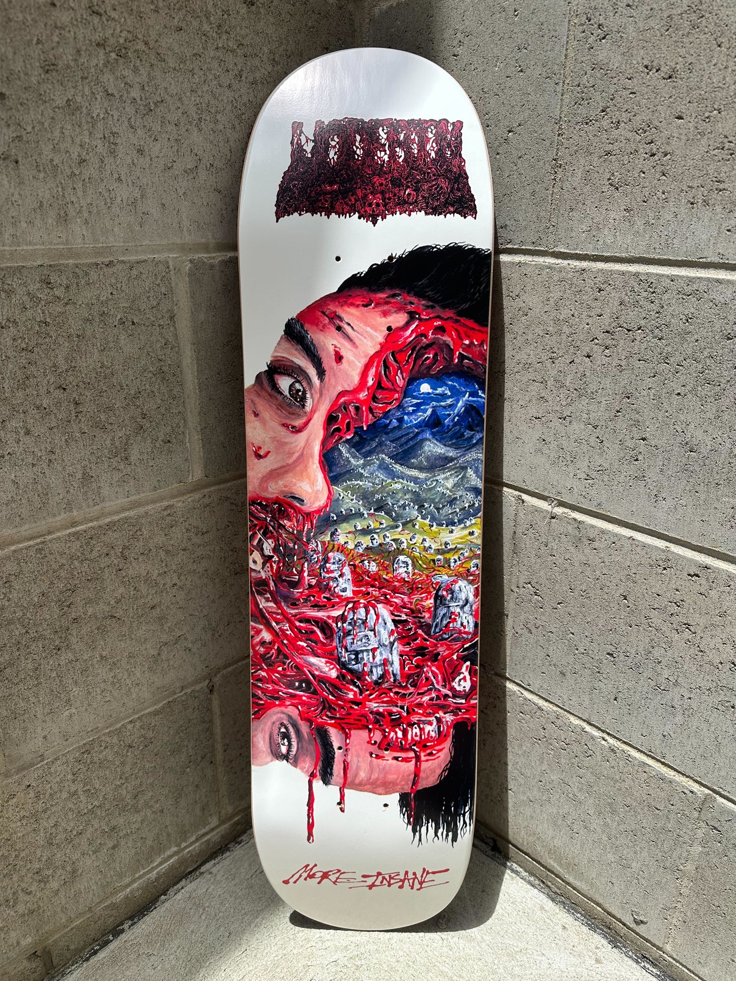 Undeath - More Insane - Skateboard