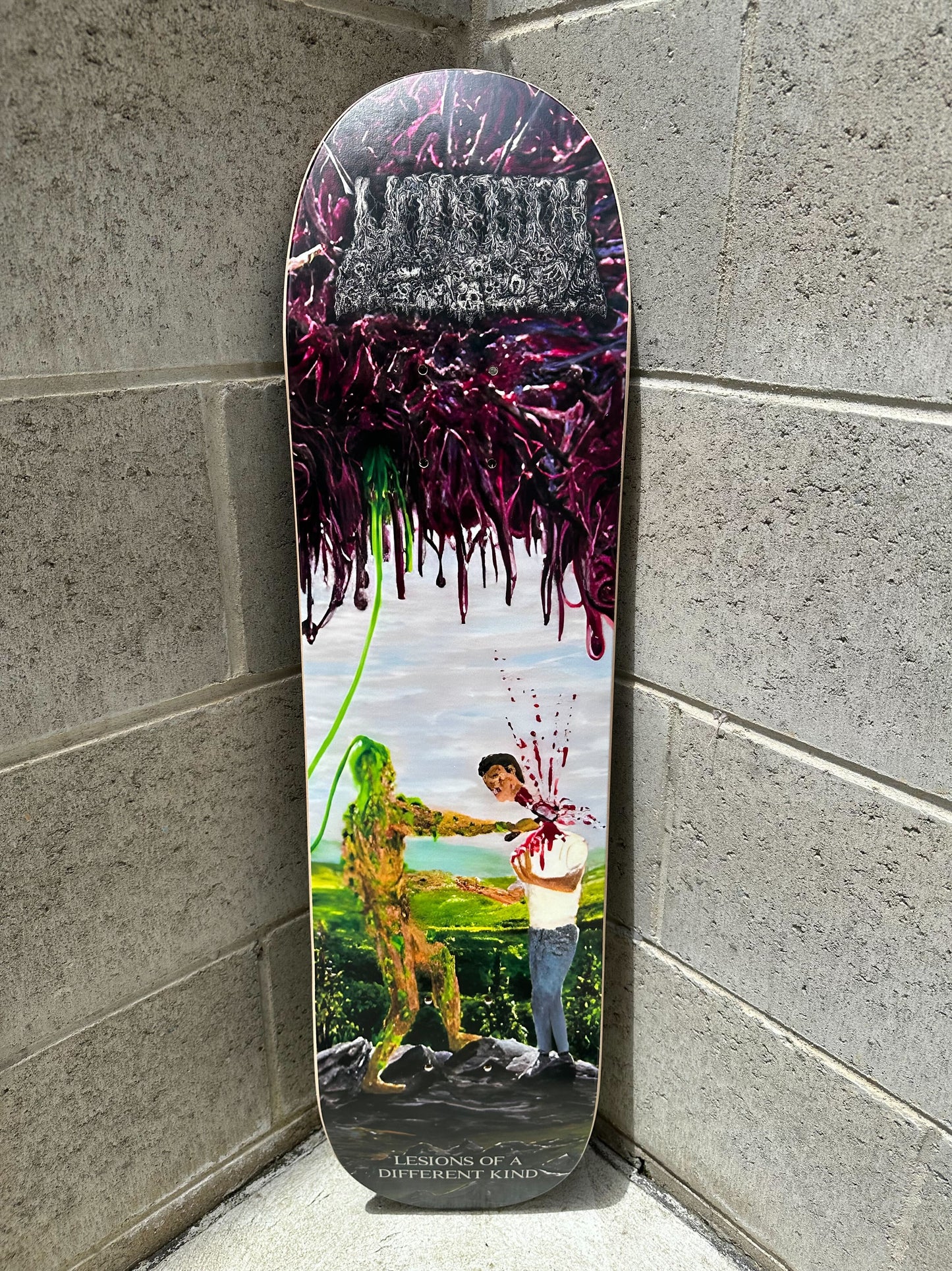 Undeath - Lesions Of A Different Kind - Skateboard