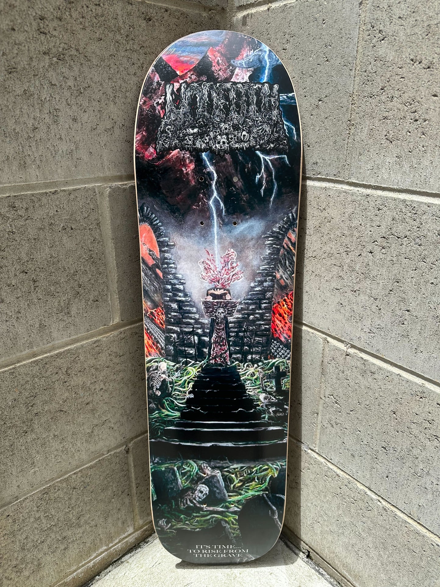 Undeath - It's Time...To Rise from the Grave - Skateboard