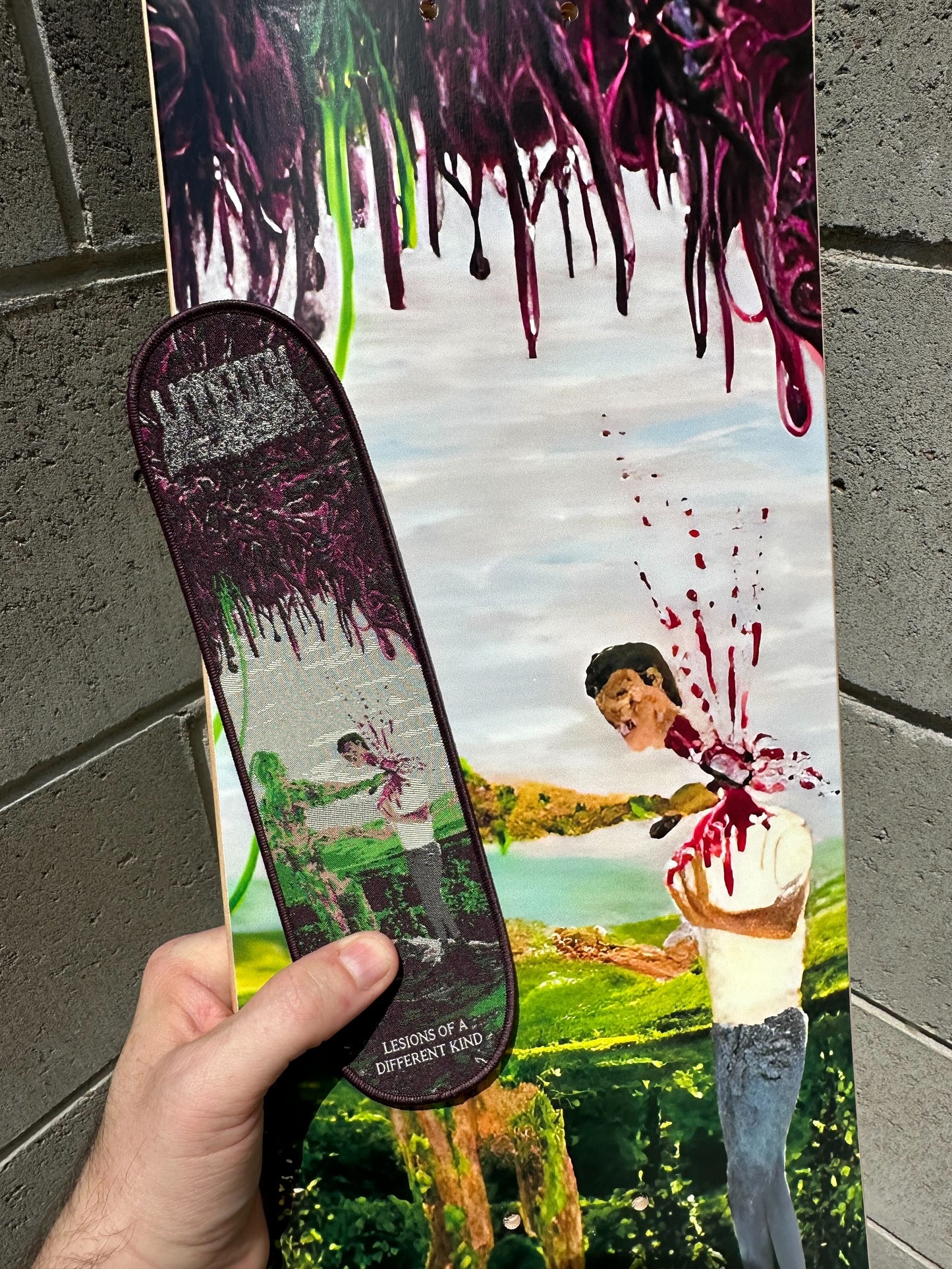 Undeath - Lesions Of A Different Kind - Skateboard