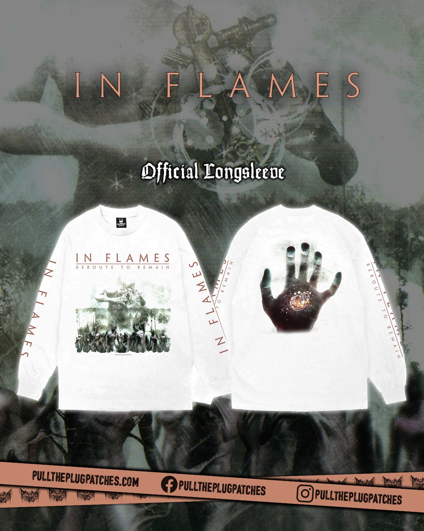 In Flames - Reroute To Remain - Longsleeve Shirt