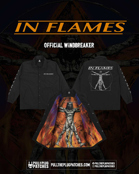 In Flames - Clayman - Windbreaker – Pull The Plug Patches