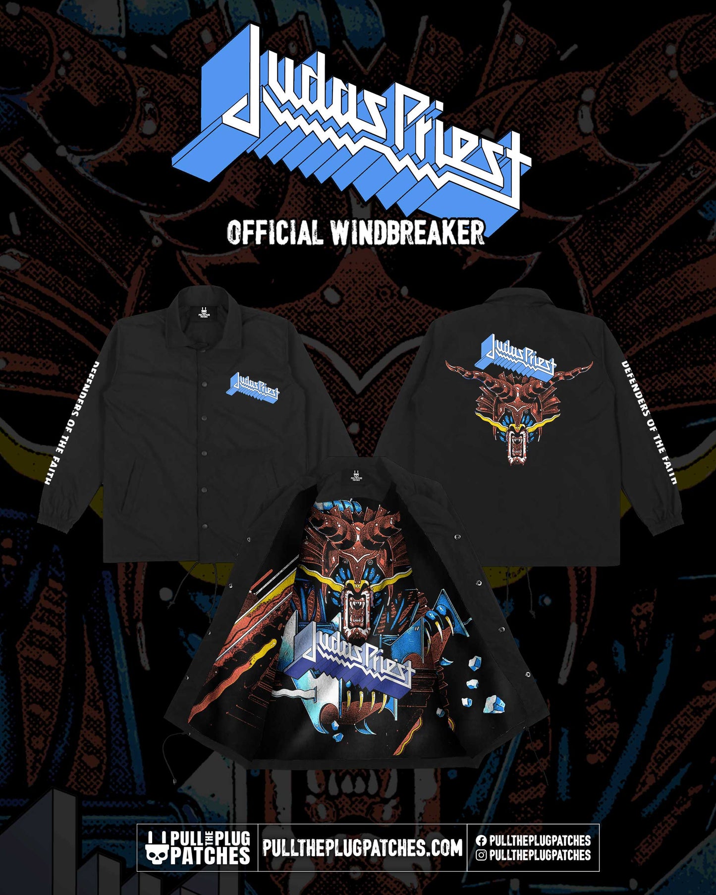 Judas Priest - Defenders Of The Faith - Windbreaker