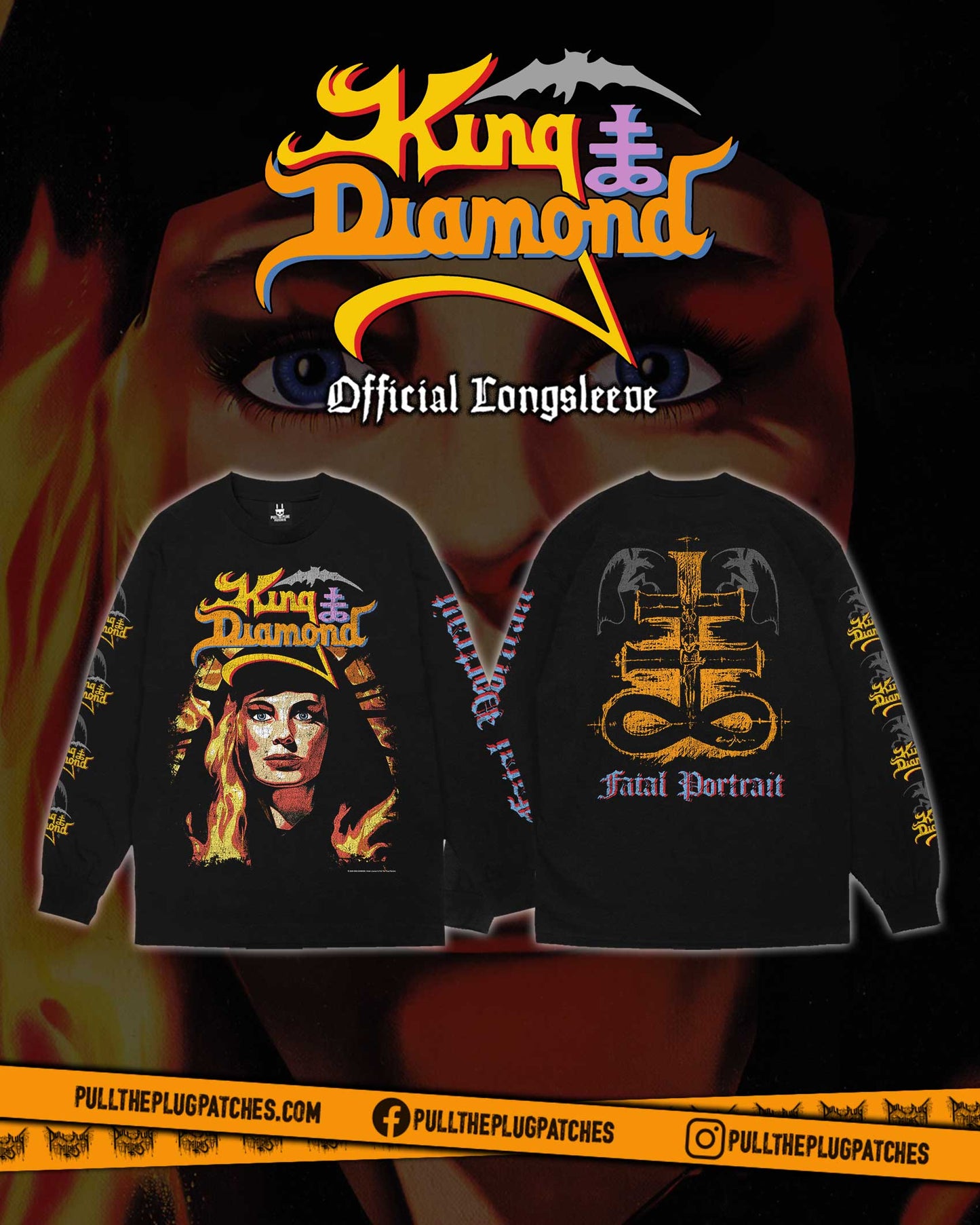 King Diamond - Fatal Portrait - Longsleeve Shirt