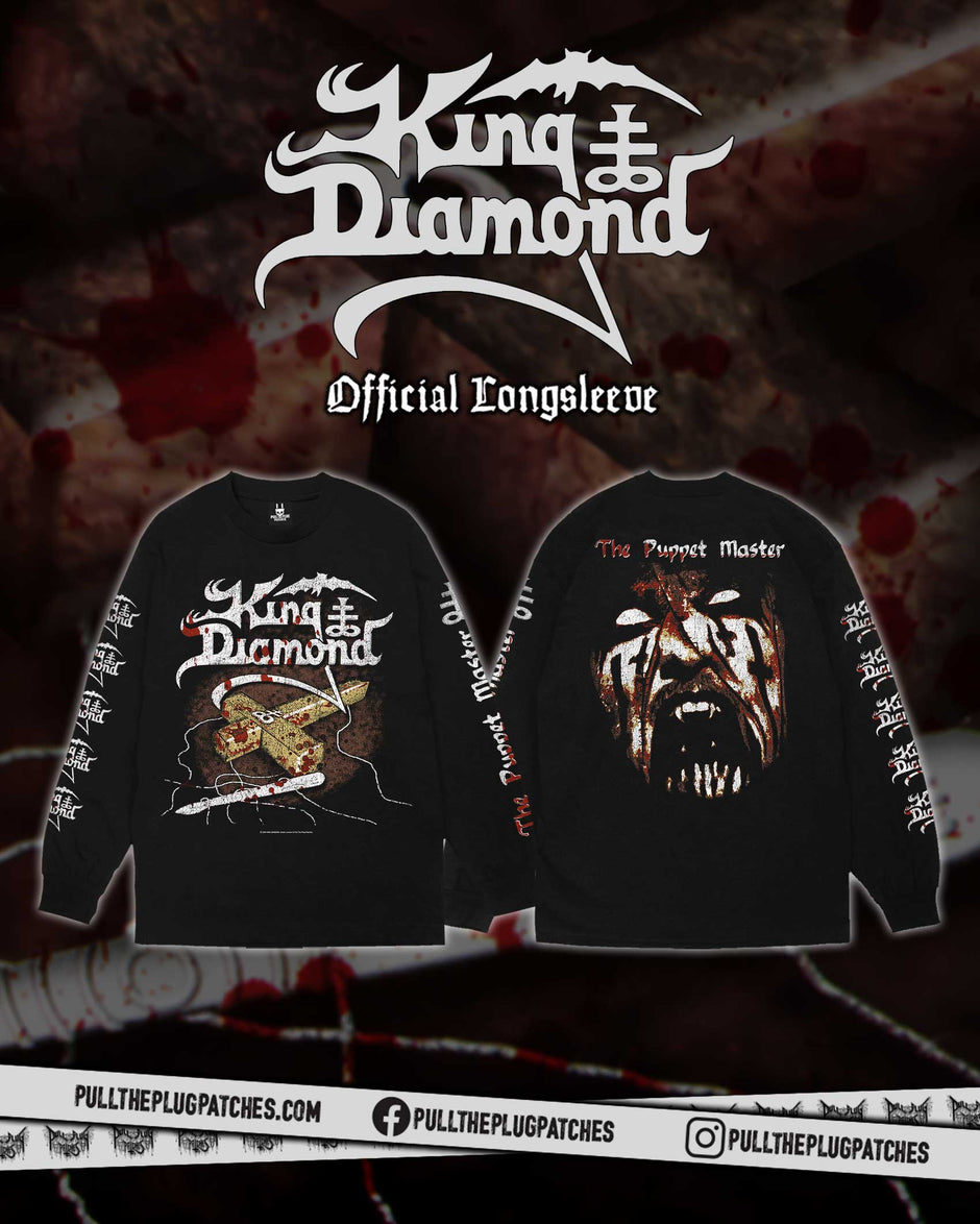 King Diamond Pull The Plug Patches