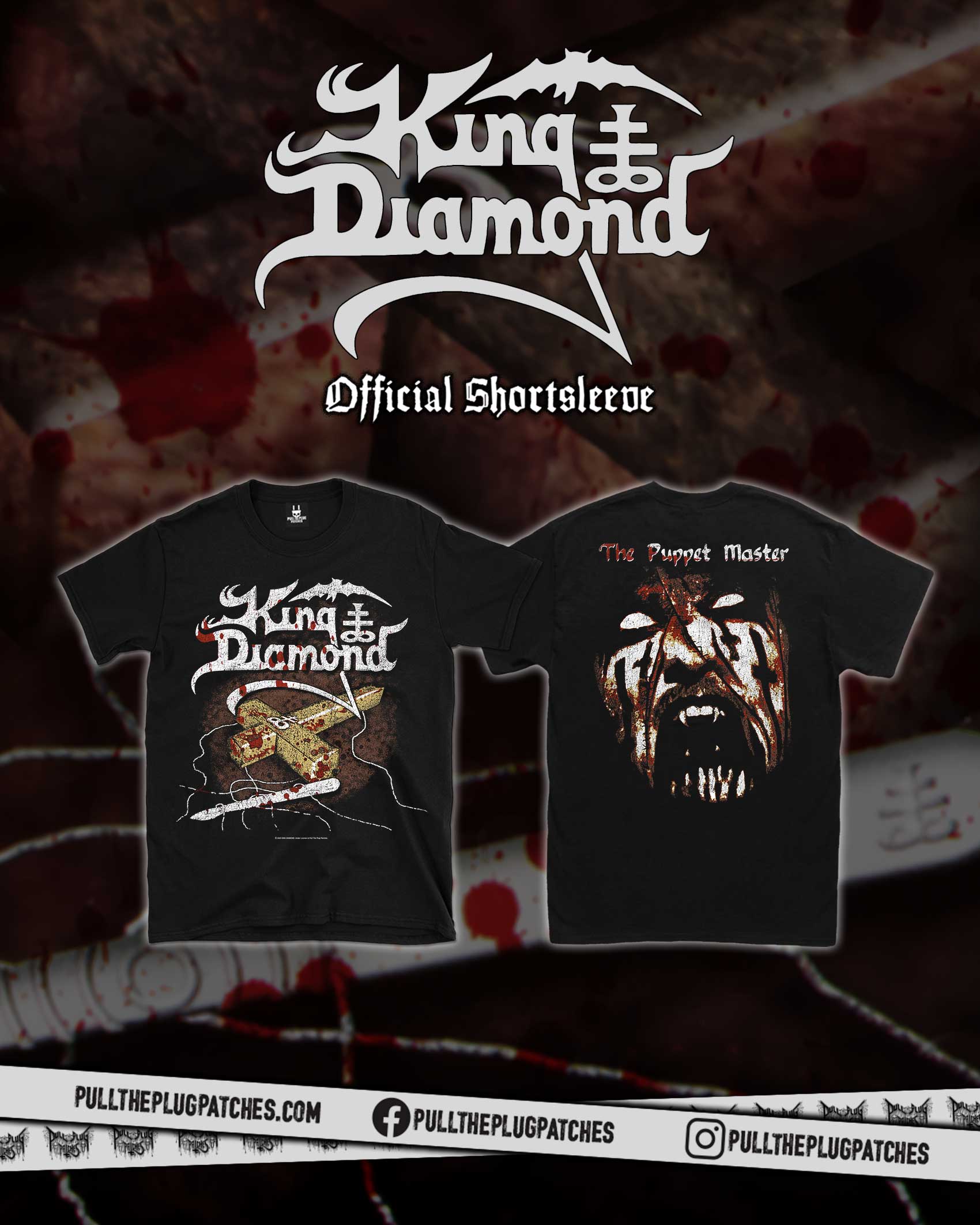 King Diamond - The Puppet Master - Shortsleeve Shirt – Pull The Plug ...