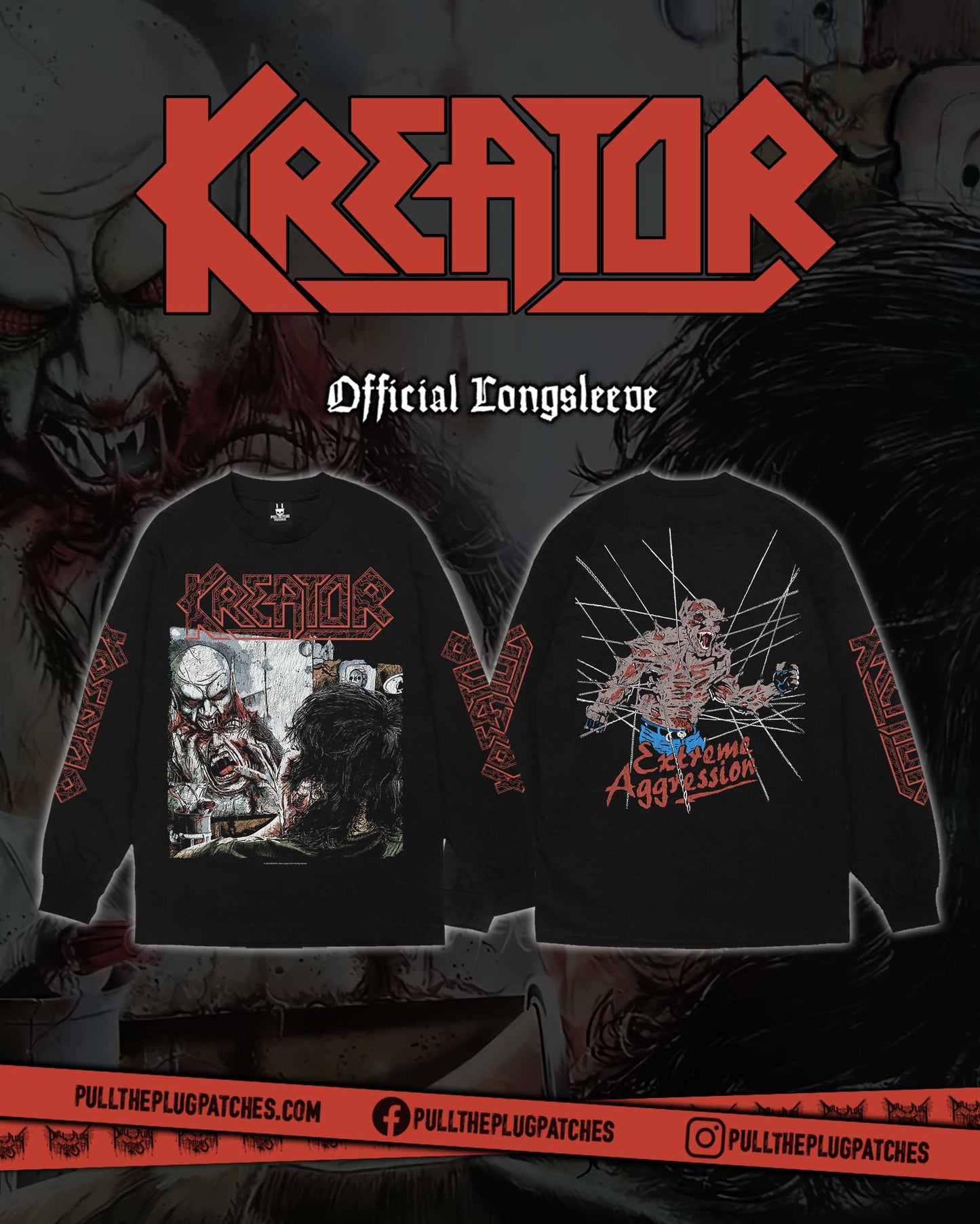 Kreator - Extreme Aggression (Original Censored Art) - Longsleeve Shirt