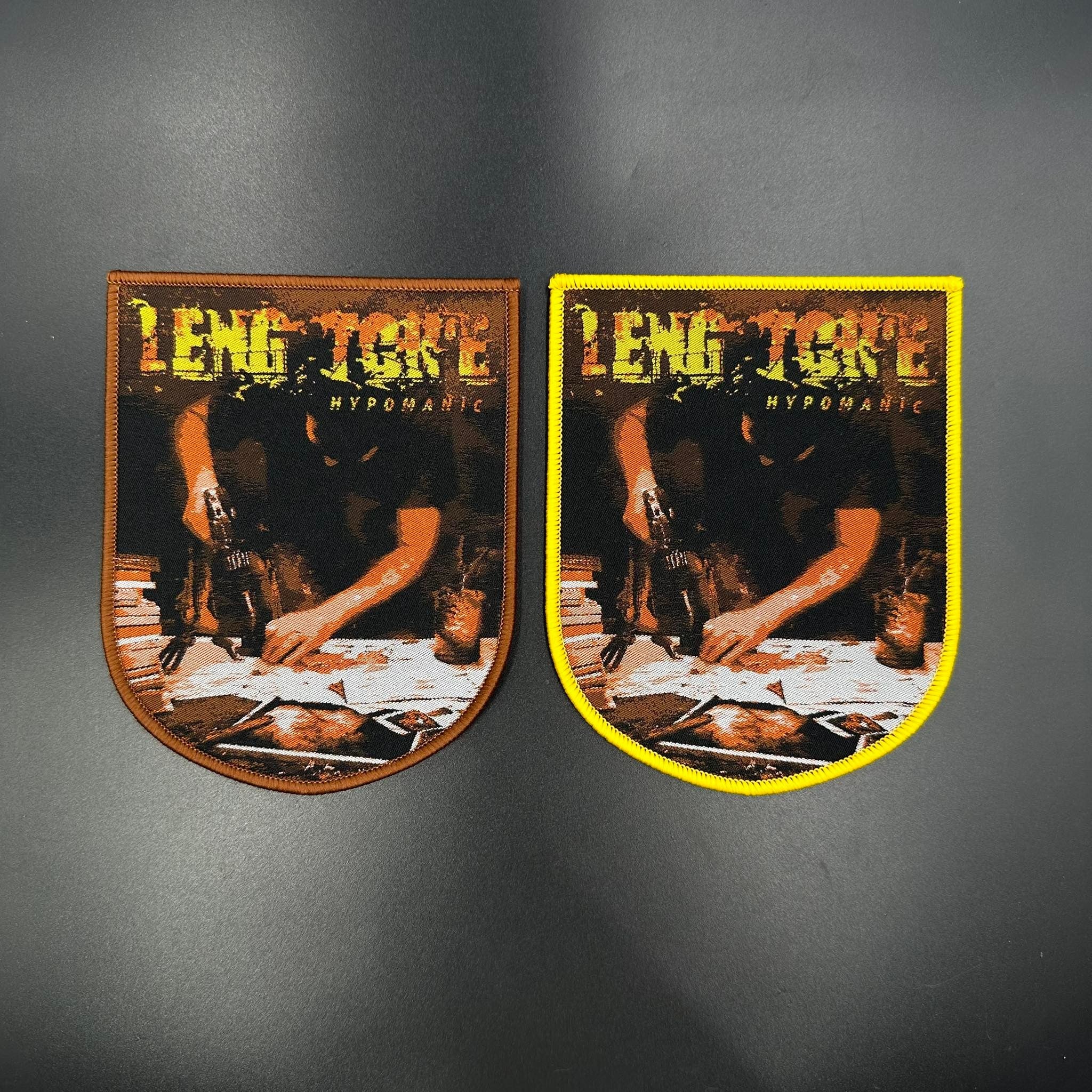 Leng Tch'e - Hypomanic – Pull The Plug Patches