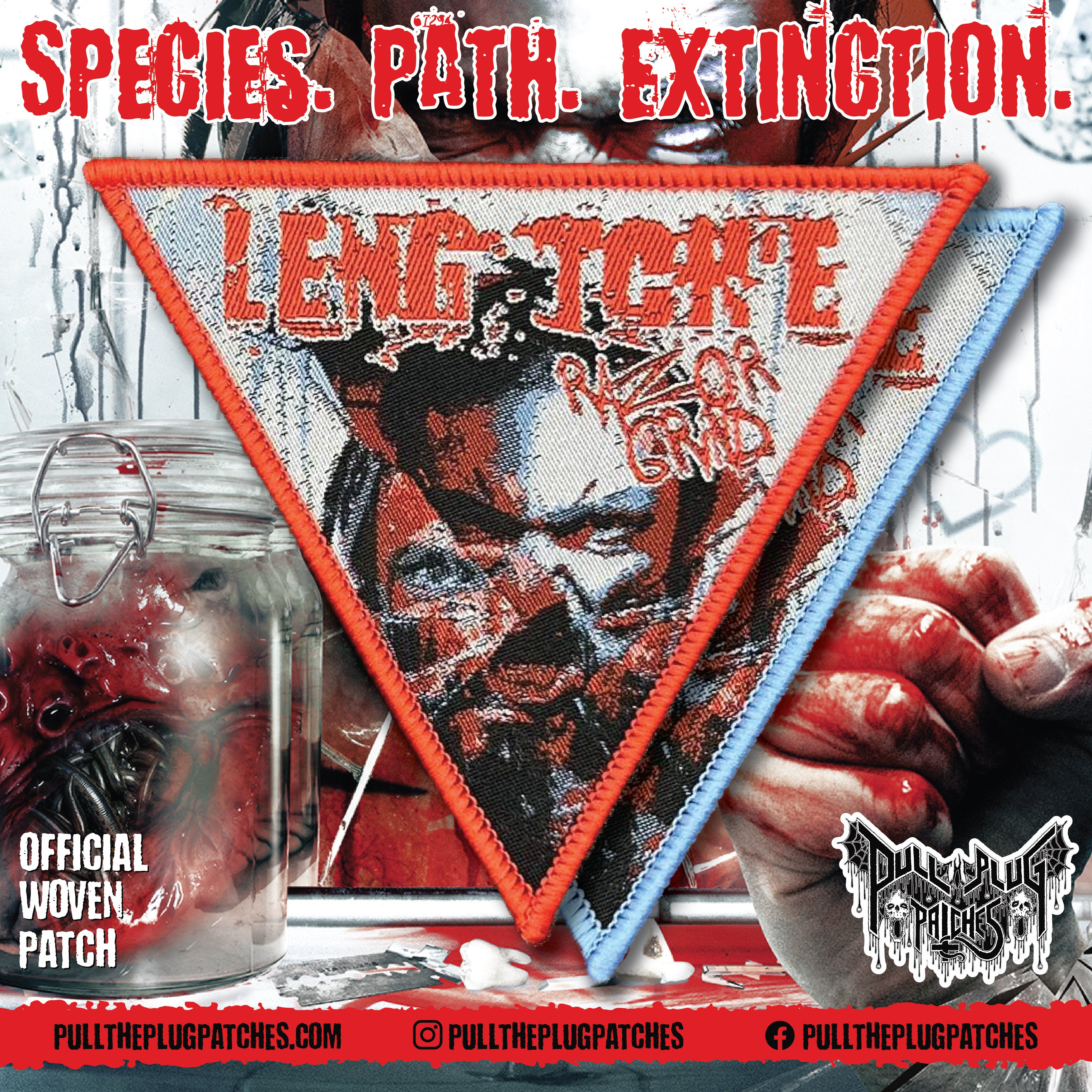 Leng Tch'e - Razorgrind – Pull The Plug Patches