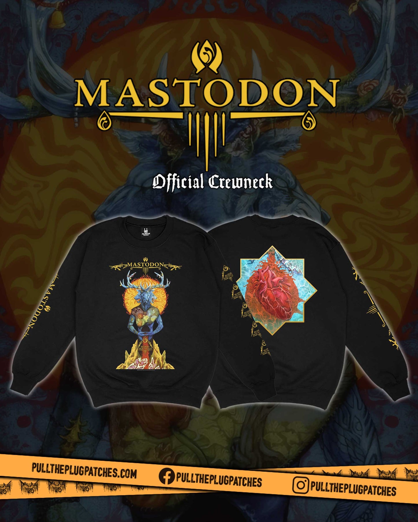 Mastodon - Blood Mountain - Crewneck Sweater
